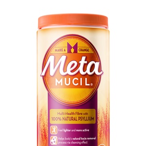 【香港直邮】Metamucil美达施 膳食纤维粉72次低脂低卡无糖吸油meta提高免疫力425g